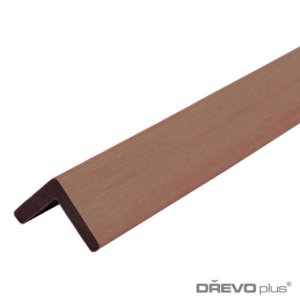 Zakončovací profil profi teak