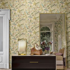 Z21831, Květiny, orchideje, listy, Trussardi 5, Zambaiti Parati