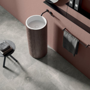 GREY AMANI LUX+ 60X120 + 120X270 WALL TONES NUTMEG 30X120