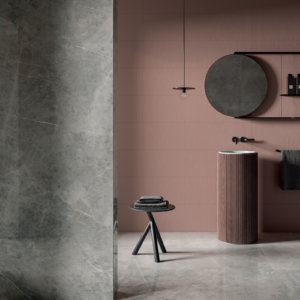 GREY AMANI LUX+ 60X120 + 120X270 WALL TONES NUTMEG 30X120
