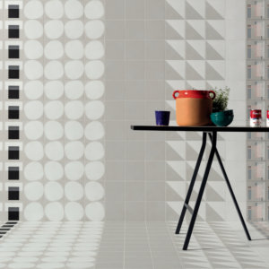 HRAVÉ geometrické tvary s podkladem betonu 41zero42 Futura