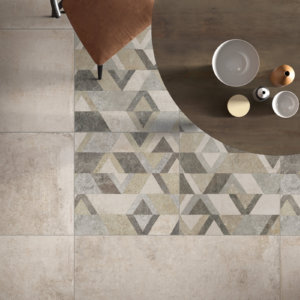 IVORY 60x120 + DECOR MIX 60x60