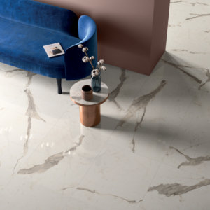 STATUARIO SUPERIOR LUX+ 60X120 + REBEL LEAD 120X270